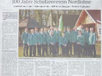 2011.05.17 - 100-Jahre Schuetzenverein Nordlohne - Jubelfest am 2 Juni - Schon jetzt ueber 1400 fest Zusagen - Weitere Highlights - LT